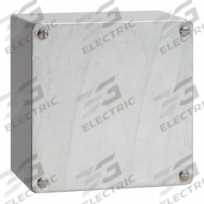 HOFFMAN Enclosure: Steel, 12 in x 12 in x 6 in, NEMA 12/3, Solid Cover - Steel Dust-Tight Enclosures