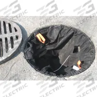 ENPAC Catch Basin Insert: Debris/Oil/Sediment/Trash, 29 in dia x 21 in H, 500 gpm Max. Flow Rate (MPN 4340-IB). Key specifications — Substances Filtered: Trash; Brand: ENPAC.