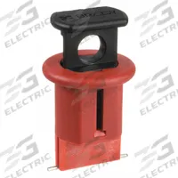 BRADY DIN Style Miniature Breaker Lockout: Pin-Out, For 120/277V AC Volt, 90850. Key specifications — For Voltage: 120/277V AC; For Use With: Push Button; Brand: BRADY; Includes Cable Tie Slot_Final: No.