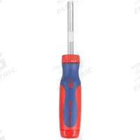 WESTWARD Multi-Bit Screwdriver: Security Hex/Security Torx/Spanner/Torq-Set/Tri-Wing Tip, 32 Tips (MPN 401K73). Key specifications — attr1205339: Tamper Resistant Torx: T7H + T8H + T10H + T15H + T20H + T25H + T27H + T30H + T40H; attr1205303: WESTWARD.