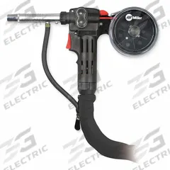 MILLER ELECTRIC Spool Gun: Spoolmate 3035, 150 A Max Amperage, 0.035 in, 20 ft Cable Lg (MPN 195016). Key specifications — For Gas Type: Ar (Argon); MIG Gun Model: 195016; For Rear Connection Type: Miller-Compatible.