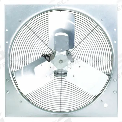 Dayton Exhaust Fan: Direct Drive, 24 in Blade, 1/4 hp, 4,240 cfm, 115V AC, 1 ph - Standard Direct-Drive Panel Exhaust Fans