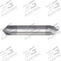 APPROVED VENDOR Chamfer Mill: Carbide, AlTiN Coated, Double End, 4 Flute, 90°, 1/4" Mill Dia (MPN 209-694250B)