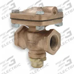 CASH VALVE Pneumatically Actuated Diaphragm Valve: 1 in, Bronze, 2-Way, NPTF x NPTF, Buna-N (MPN D53EWSOBB01-E1). Key specifications — Diaphragm Material: Buna-N; Connection Gender - Side 1: Female; Connection Gender - Side 2: Female; Connection Type - Side 2: NPTF; Brand: CASH VALVE; For Media: Oil; Diaphragm Valve Type: 2-Way; Connection Type-Side 1: NPTF.