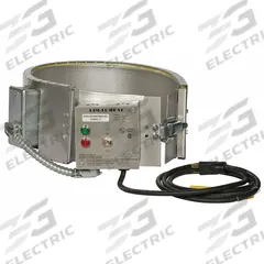 APPROVED VENDOR Pail Heater: 115V AC, 100 W Watts, 0°F to 165°F, Aluminized Steel, Pails, Indoor (MPN LIM5-115). Key specifications — Brand: APPROVED VENDOR; Heater Material: Aluminized Steel; For Container Type: Pails; Environment: Indoor; Current Rating: 0.8 A.