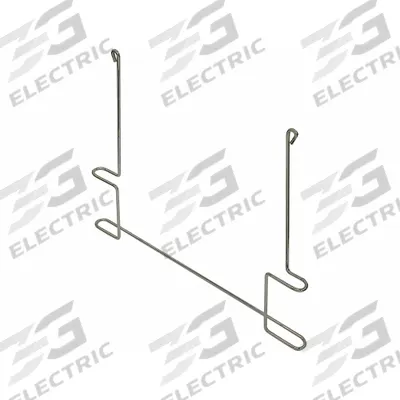 BUYERS PRODUCTS Mud Flap Brackets: Stainless Steel, 26 3/4 in Overall Wd - Fleet and Vehicle Maintenance