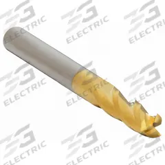 APPROVED VENDOR Square End Mill: Carbide, TiN Coated, 3 Flute, 3/16" Mill Dia, 5/8" LOC, 2" OAL (MPN 205-001111)