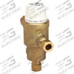 CASH ACME Thermostatic Mixing Valve: 3/8 in Inlet Connection Size, 3/8 in Outlet Connection Size (MPN HG145). Key specifications — attr1037827: CASH ACME.