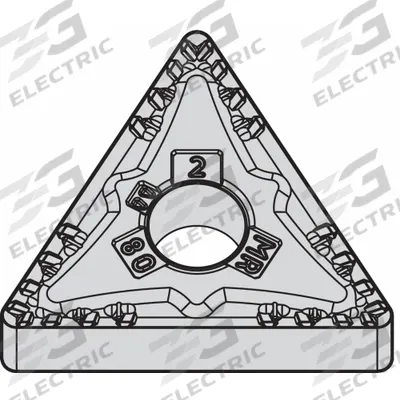WIDIA Triangle Turning Insert: TNMG331MR - Triangle (T) Indexable Turning Inserts
