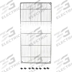 APPROVED VENDOR Shelving: For 3TNZ8/3TPA3, For 3TNZ8/3TPA3, 175 lb Cap, Chrome, Gray, Steel (MPN MHL1836CG). Key specifications — Material: Steel; Color: Gray; Finish: Chrome; For Use With Mfr. Model Number: 3TPA3; Manufacturer Part Number: MHL1836CG; Brand: APPROVED VENDOR; For Use With Grainger Item Number: 3TPA3; Accessory Type: Shelf.