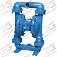 SANDPIPER Double Diaphragm Pump: Cast Iron Body, 2 in, NPT Connection, 200 gpm, 289 ft Max. Head (MPN S20B1I1EANS000.). Key specifications — Brand: SANDPIPER; Seat Material: EPDM; Check Valve Material: Santoprene.