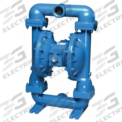 SANDPIPER Double Diaphragm Pump: Cast Iron Body, 2 in, NPT Connection, 200 gpm - Cast Iron Housing AODD Pumps