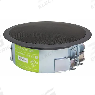 SOUNDTUBE In-Ceiling Speaker: Passive, 2-Way, 16 ohm Impedance, 11 3/4 in Overall Wd - Ceiling-Mount Speakers