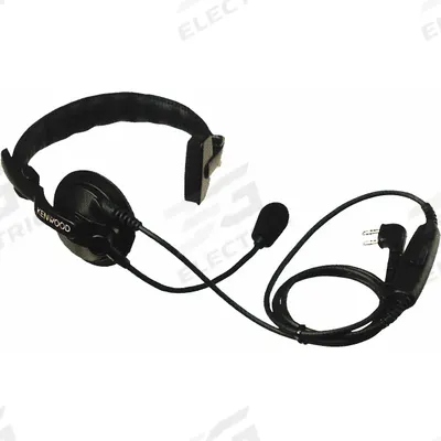 KENWOOD Headset: Fits Kenwood, For NX-P1000 Series, Over-the-Head, Push To Talk - Kenwood-Compatible Earpieces & Headsets