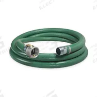 Suction and Discharge Hose: 6 in Hose Inside Dia., 45 psi, Green, 6 in x 6 in Fitting Size (MPN SP600-25CN). Key specifications — Temp. Range: 0° to 158°F; Hose Color: Green; Brand: APPROVED VENDOR.