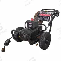 SIMPSON Electric Pressure Washer: Cart, 230 V – Single-Phase, 2,500 psi, 3.5 gpm, 5 hp (MPN 61131). Key specifications — Burner Fuel: Electric; Pump Drive: Direct; Brand: SIMPSON; Water Intake: Cold Water Only.
