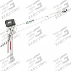 OZ LIFTING PRODUCTS Davit Crane: Steel, Electric, 500 lb Max. Load Capacity, 62 in to 90.9 in (MPN OZXR500DAV-ACW). Key specifications — Material: Steel; Brand: OZ LIFTING PRODUCTS; Body Material: Steel.