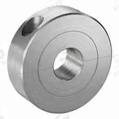 CLIMAX METAL PRODUCTS Shaft Collar: 2-Piece, Inch, Round, Clamp-On, 1/4 in Bore Dia, Stainless Steel (MPN H2C-025-S). Key specifications — attr671628: CLIMAX METAL PRODUCTS.