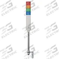 SCHNEIDER Tower Light Assembly: 4 Tier, Blue/Green/Orange/Red, Sounder Tier Included, XVC4B45S. Key specifications — Manufacturer Part Number: XVC4B45S; Brand: SCHNEIDER; Operating Voltage: 24V; Light Tier Color: Orange.
