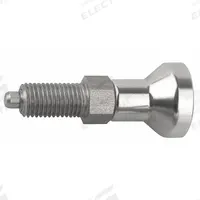 KIPP Indexing Plunger: Nonlocking, SS, 1/4"-28 Thread, 4.5 N to 10 N Nose Force (MPN K0632.111903AJ). Key specifications — Brand: KIPP.