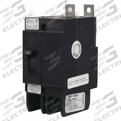 EATON Miniature Circuit Breaker: 70 A, 277/480V AC, Single Phase, 14kA at 277/480V AC, 2 Poles, Std (MPN GHB2070). Key specifications — attr195951: 70 A; attr195952: 277/480V AC; attr195953: Single; attr195954: 14kA at 277/480V AC; attr195958: Standard; attr195955: Eaton Powerline Panelboards; attr211136: EATON.