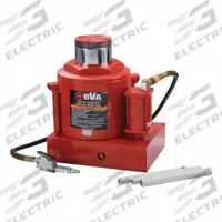 BVA HYDRAULICS Hydraulic Ram Machine Lift: Steel, External Air Pump/Lever, Air/Mechanical, J18992. Key specifications — Brand: BVA HYDRAULICS; Lifting Actuator: External Air Pump; Body Material: Steel.