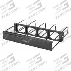 HUBBELL PREMISE WIRING Dual Side Horizontal Ring Manager: Horizontal, 2 U, Single Side Sides, Black (MPN HM277C). Key specifications — Color: Black; Orientation: Horizontal; Brand: HUBBELL PREMISE WIRING; Material: Steel; Number of Sides: Single Side.