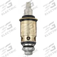 CHICAGO FAUCETS Cartridge: Use with Hot/Cold Water, Brass, Brass, 1 in Overall Lg, Compression (MPN 217-XTRHJKABNF). Key specifications — For Water Temperature: Hot/Cold; Compatible Brand: Chicago Faucets; Product Type: Cartridge; Includes: (1) Cartridge; Material: Brass.
