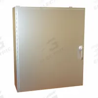 HAMMOND Electrical Enclosure: Stainless Steel, 42 in x 36 in x 12 in, NEMA 12/13/3R/4/4X, Hinged (MPN HW423612SSHK). Key specifications — Brand: HAMMOND; Closure Method: Handle; Enclosure Material: Stainless Steel.