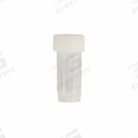 APPROVED VENDOR 5.0 mL Transport Vials with Caps: Transport, HDPE, 5 mL, Natural, 17 mm Body Dia (MPN 2403005070E1). Key specifications — Neck Size: 17 mm; Self-Standing: Self-Standing; Closure Color: Natural; Brand: APPROVED VENDOR; Vial Type: Transport; Body Color: Natural; Includes Closure: Yes; Bottom Shape: Round.