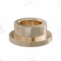 Flanged Sleeve Bearing: Bronze, SAE 841, 12 mm Bore, 18 mm OD, 10 mm Lg, -35°F to 300°F, 10 PK (MPN FFM1218-10B). Key specifications — System of Measurement: Metric; Material Grade: SAE 841; Flange Type: Flanged; Brand: OILITE.