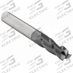 CLEVELAND Square End Mill: Carbide, TiAlN Coated, 4 Flute, 19/64" Mill Dia, 7/8" LOC, 2-1/2" OAL (MPN C81859)