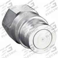 PARKER Hydraulic Quick Connect Hose Coupling: 1 in Coupling Size, Steel, Nitrile, FNPT (MPN 71-3N16-20F). Key specifications — Seal Material: Nitrile; Body Material: Steel; Brand: PARKER.