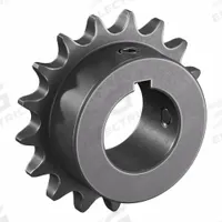 TRITAN Roller Chain Sprocket: 40, For 1/2 in Chain Pitch, 1 3/16 in Bore Dia, 17 Teeth, Steel (MPN 40BS17H X 1 3/16). Key specifications — Brand: TRITAN.