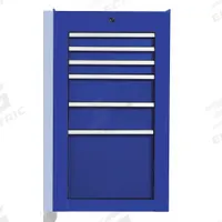 PROTO Side Cabinet: Blue, 6 Drawers, Keyed, 19 in W x 25 1/4 in D x 34 in H, Blue / Gloss, 550S (MPN J551934-6BL-SC). Key specifications — Brand: PROTO; Drawer Color: Blue; Drawer Slide Type: Ball Bearing; Series: 550S; Locking System: Keyed.