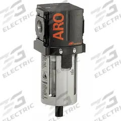 ARO Pneumatic Oil Filter: Coalescing, 1/4 in NPT, 0.3 micron, 73 cfm, 250 psi Max Op Pressure, 1500 (MPN F35221-310). Key specifications — attr110055: 1500; attr110008: ARO.