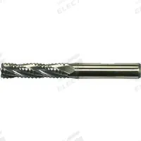CLEVELAND Roughing End Mill: Cobalt, TiCN Coated, 6 Flute, Coarse Pitch, 1-1/2" Mill Dia, 2" LOC (MPN C75360)