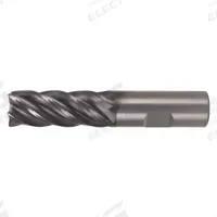 WIDIA HANITA Square End Mill: Carbide, AlTiN Coated, 5 Flute, 20 mm Mill Dia, 38 mm LOC, 104 mm OAL (MPN 577720017MT)