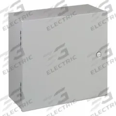 HOFFMAN Enclosure: Steel, 16 in x 16 in x 7 in, NEMA 1, Solid Cover, Hinged, Painted (MPN A16N16ALP). Key specifications — Brand: HOFFMAN; Closure Method: 1/4-Turn Latch; Knockouts: Not Included.