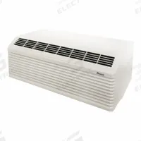 AMANA Packaged Terminal Air Conditioner: 487 sq ft – 584 sq ft, 14,600 BtuH, 208/230V AC, 6-30P (MPN PTH153J35CXXX). Key specifications — attr1147912: 208/230V AC; attr1147921: AMANA.