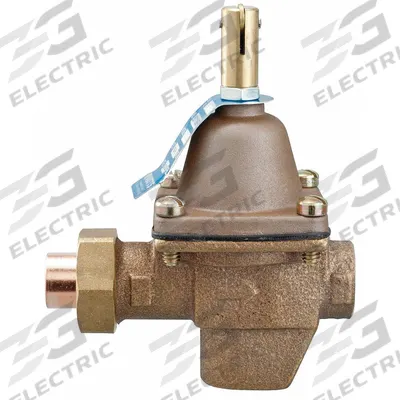 Watts Boiler Feed Water Pressure Regulator: FNPT x FNPT, 1/2 in Pipe Size, Bronze - Standard Capacity Water Pressure Regulators