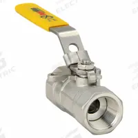 APPROVED VENDOR Manual Two-Way Ball Valve: 3/4 in, 316 Stainless Steel, Straight, FNPT x FNPT (MPN 06Q011N06034FSR). Key specifications — Brand: APPROVED VENDOR; Handle: Locking Lever.