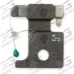 BUSSMANN Telecom Protection Fuse: GMT Series, Fast-Acting, Cricket, 5 A, 125 V AC, 60 V DC, 13/16 in (MPN GMT-5A). Key specifications — Series: GMT; Brand: BUSSMANN.