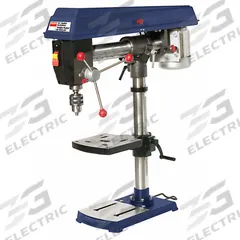 DAYTON Radial Bench Drill Press: Belt Drive, 120V AC, Fixed Speed, 600 RPM – 3,100 RPM, 3/4 hp (MPN 40PM15). Key specifications — attr73610: 33 in; attr73588: 3/4 hp; attr20311: DAYTON; attr20312: Benchtop; attr20466: No; attr20316: Belt; attr73607: 120V AC; attr73596: Single-Phase.