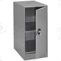 TENNSCO Cabinet Pedestal: Cabinet, Steel, 15 in Overall Wd, 24 in Overall Dp, Gray, 15 in x 24 in (MPN MS-1524 MED GREY). Key specifications — Material: Steel; Brand: TENNSCO.