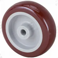 APPROVED VENDOR Caster Wheel: 3 in Wheel Dia., 1 in Wheel Wd, Polyurethane, 125 lb Load Rating, Std (MPN IX03Z5205). Key specifications — Brand: APPROVED VENDOR; Wheel/Tread Color: Red.