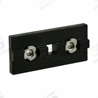 T-Slot Framing System Rollers: 45 Series, 78 mm L x 39 mm W x 10.8 mm H, Black, Std, Smooth, Std (MPN 45-6598). Key specifications — Brand: 80/20; Housing Material: UHMW PE; Includes: Nut Sets; Finish: Smooth.