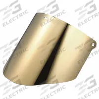 3M Face Shield Visor: 14 1/2 in Overall Wd, 9 in Overall Ht, 2 mm Overall Thick, Green, Dielectric (MPN 82604-00000). Key specifications — Material: Polycarbonate; Brand: 3M; Compatible Grainger Part Number: 2ELW9.