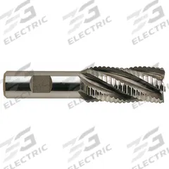 YG-1 Roughing End Mill: Cobalt, 4 Flute, Coarse Pitch, 11/16" Mill Dia, 1-5/8" LOC, 3-3/4" OAL (MPN 60348)