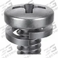 SEMS Screw: Split Lock, #4-40 Thread Size, 5/16 in Lg, Stainless Steel, Passivated, Pan, 25 PK (MPN 1-PPL-4C-31). Key specifications — Drive Size: #1.